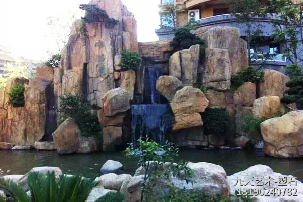 園林美化的藝術(shù)——假山噴泉與水泥造景 園林美化的藝術(shù)——假山噴泉與水泥造景