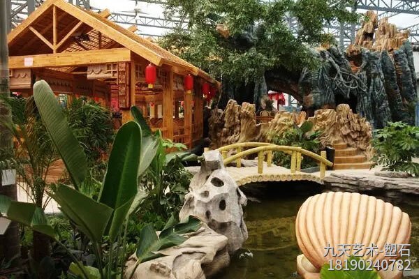 室內(nèi)生態(tài)仿真假山景觀 室內(nèi)生態(tài)仿真假山景觀