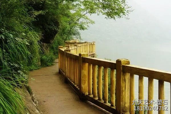 河道水泥景觀護(hù)欄 河道水泥景觀護(hù)欄