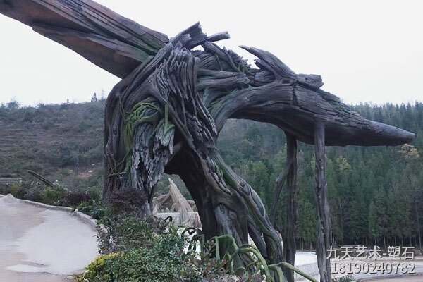 人造水泥假樹景觀 人造水泥假樹景觀