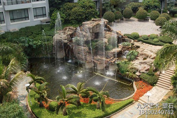 仿真假山水景景觀 仿真假山水景景觀